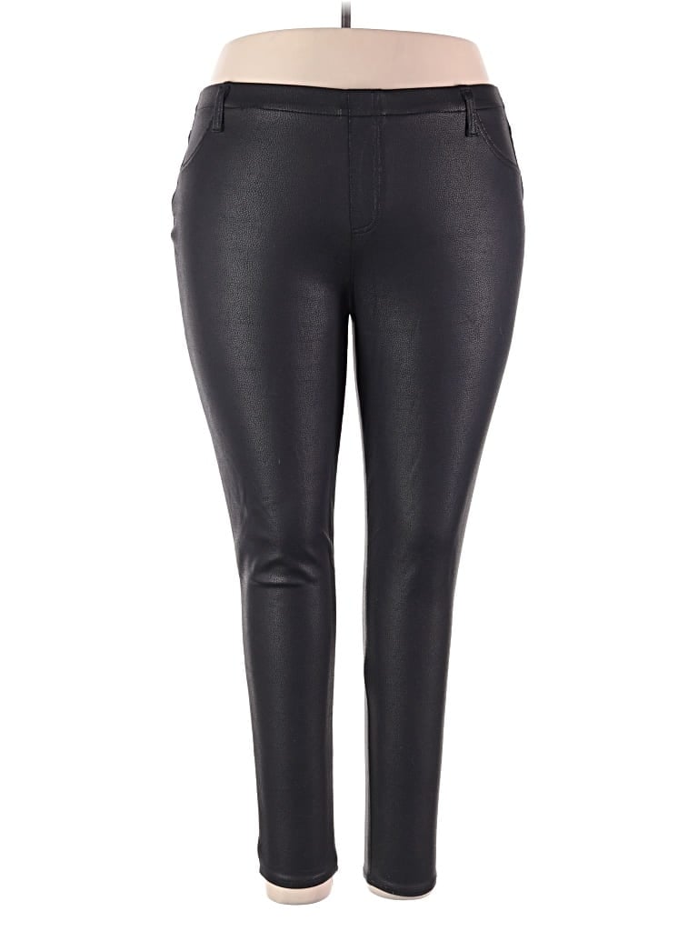 Pre-owned Faded Glory Casual Pants In Black