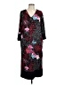 Natori Print Black Casual Dress Size L - photo 1