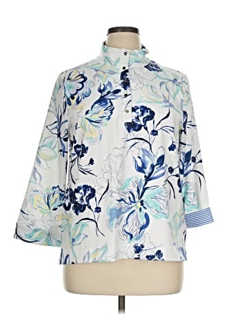 Chico's 3/4 Sleeve Blouse (view 1)