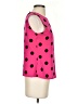 Yves St. Clair 100% Polyester Pink Sleeveless Blouse Size S - photo 4