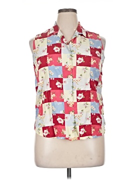 Liz Claiborne Sleeveless Button Down Shirt