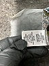Sunner 100% Silk Paisley Blue Gray Casual Dress Size M - photo 8