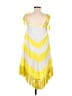 A'reve 100% Polyester Yellow Casual Dress Size M - photo 2