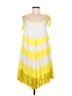 A'reve 100% Polyester Yellow Casual Dress Size M - photo 1