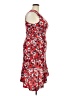 Leota Floral Red Cocktail Dress Size XXL - photo 4