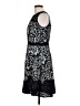 Ann Taylor 100% Polyester Paisley Black Cocktail Dress Size 12 - photo 5