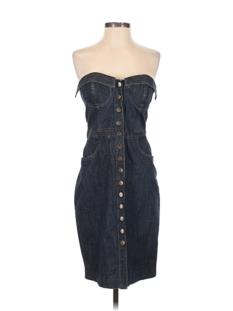 Pre-owned Betsey Johnson Cocktail Dress In Blue