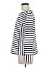 Banana Republic 100% Cotton Stripes White Pullover Sweater Size M - photo 5