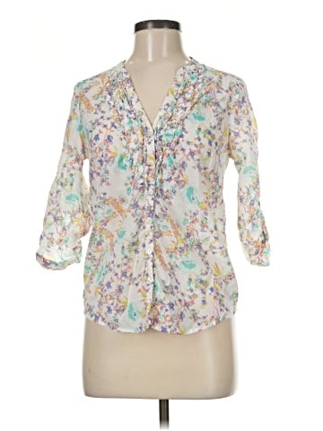 Old Navy 3/4 Sleeve Blouse (view 1)