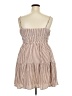 Rewind Stripes Brown Casual Dress Size XXL - photo 2