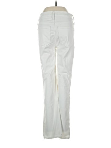 Madewell Kick Out Crop Jeans in Pure White (view 2)