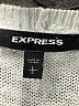 Express 100% Cotton Silver Pullover Sweater Size L - photo 7