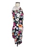 Unbranded Floral Black Cocktail Dress Size M - photo 4