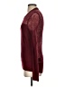 ALLSAINTS Color Block Burgundy Pullover Sweater Size 4 - photo 5