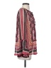 Knox Rose 100% Polyester Burgundy Long Sleeve Blouse Size S - photo 4
