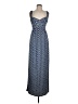 Max Studio Polka Dots Blue Casual Dress Size M - photo 1