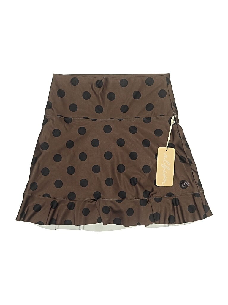 Pre-owned Albion Skort In Brown
