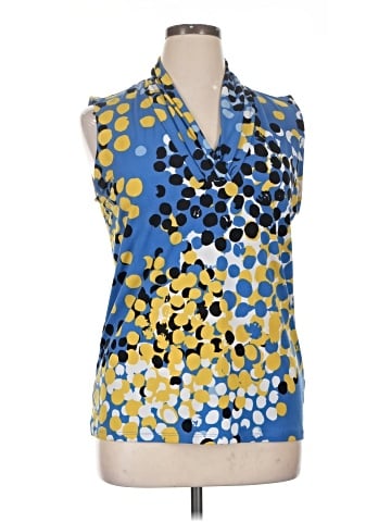 Anne Klein Sleeveless Blouse (view 1)