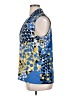 Anne Klein Blue Sleeveless Blouse Size XL - photo 5