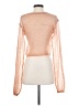 Urban Outfitters Metallic Orange Pullover Sweater Size S - photo 2
