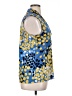 Anne Klein Blue Sleeveless Blouse Size XL - photo 4
