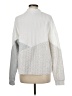 BKE Color Block Silver Pullover Sweater Size M - photo 2