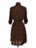 Assorted Brands Animal Print Orange Casual Dress Size M - photo 2