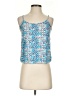 Chloe K 100% Rayon Blue Tank Top Size S - photo 1