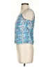 Chloe K 100% Rayon Blue Tank Top Size S - photo 5