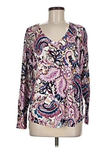 Chico's Long Sleeve Blouse (view 1)