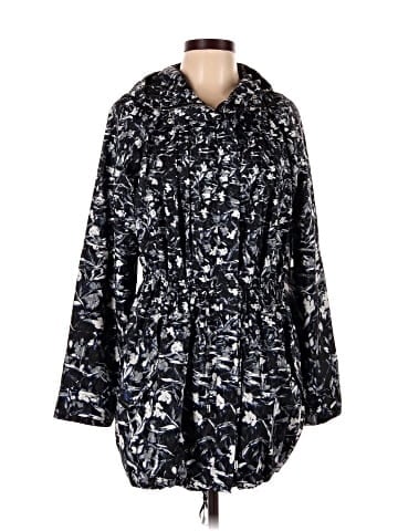 White House Black Market Raincoat (view 1)