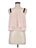 Lovers + Friends 100% Polyester Pink Sleeveless Blouse Size M - photo 1