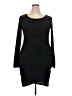 Leith Solid Black Cocktail Dress Size XXL - photo 1
