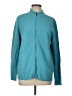 Weekends by Chico's 100% Acrylic Teal Long Sleeve Top Size Lg (2) - photo 1