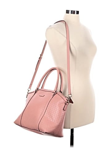 Gucci Outlet Leather Satchel (view 2)