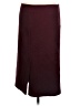 Ann Taylor LOFT Solid Burgundy Formal Skirt Size L - photo 2