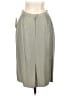 Albert Nipon Solid Gray Formal Skirt Size 6 - photo 2