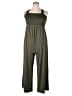 Unbranded Solid Green Jumpsuit Size XL - photo 1