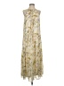 Drew 100% Polyester Gold Casual Dress Size S - photo 1