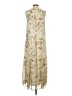 Drew 100% Polyester Gold Casual Dress Size S - photo 2