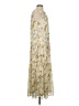Drew 100% Polyester Gold Casual Dress Size S - photo 4