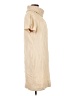Etcetera Solid Tan Casual Dress Size L - photo 4