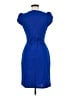 Shein Solid Blue Casual Dress Size 6 - photo 2