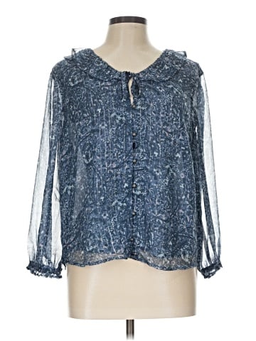 Lucky Brand 3/4 Sleeve Blouse (view 1)