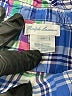 Ralph Lauren 100% Cotton Plaid Blue Long Sleeve Button-Down Shirt 12-18 MO / 18 MO - photo 3