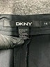 DKNY Solid Black Dress Pants Size 14 - photo 7