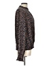 THML 100% Polyester Brown Long Sleeve Blouse Size L - photo 4