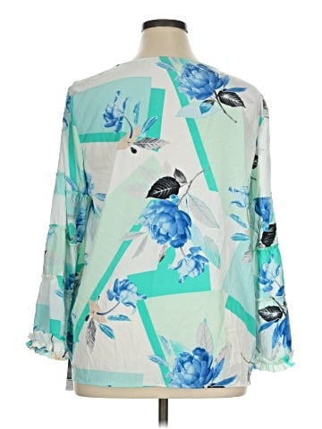 Alfani 3/4 Sleeve Blouse (view 2)