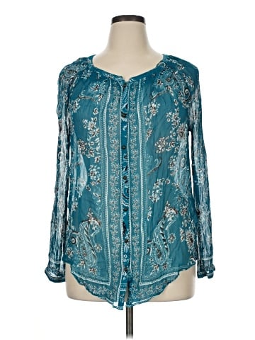 Lucky Brand Long Sleeve Blouse (view 1)