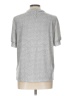 Adrianna Papell Silver Short Sleeve Blouse Size L - photo 2